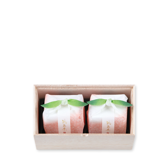 桃泉果　2個入[木箱入り]