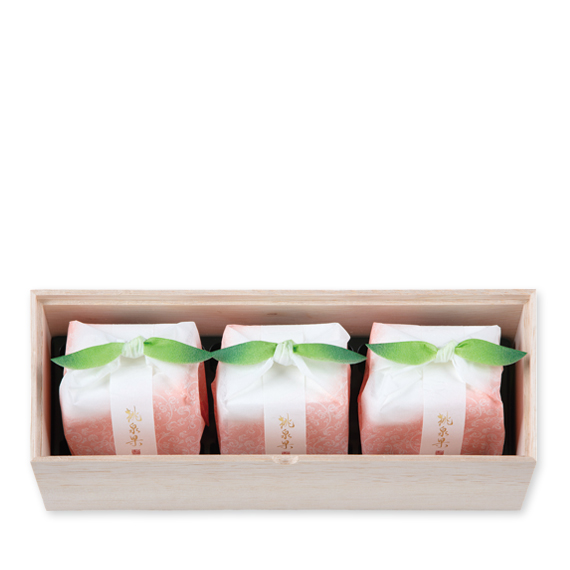 桃泉果　3個入[木箱入り]