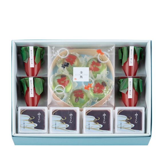 金魚・飲むぜりぃすいか詰合せ　大