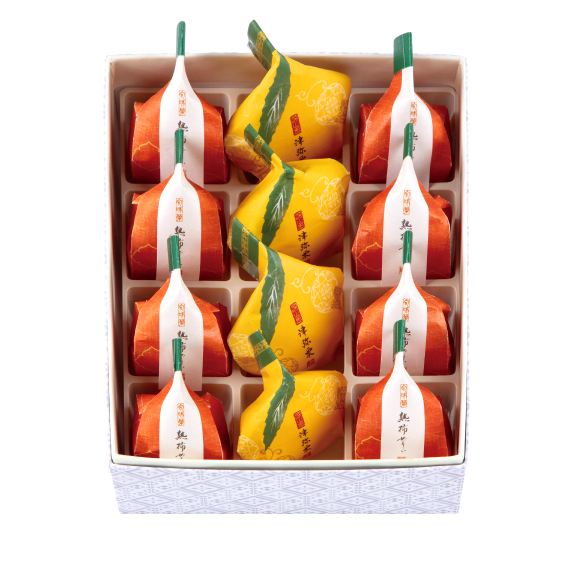 津弥栗・熟柿ぜりぃ詰合せ　12個入