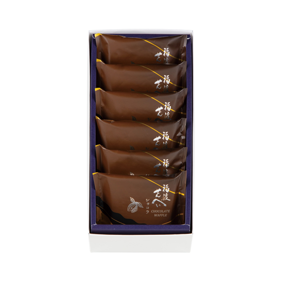 福渡せんべいショコラ　6枚入