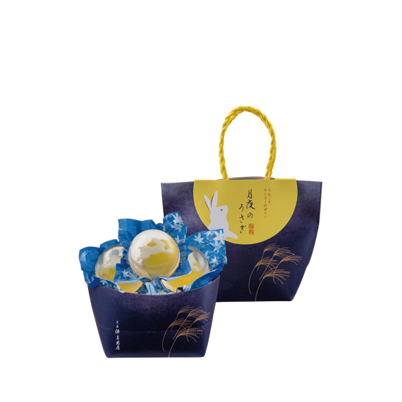 月夜のうさぎ　3個入